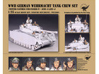 [1/35] WWII German Wehmacht Tank Crew Set (Winter Clothes) - (For 1/35 Panzer IV Ausf.G ~ J)