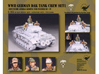 [1/35] WWII German DAK Tank Crew Set 1 - (For 1/35 Panzer III/IV)