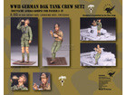 [1/35] WWII German DAK Tank Crew Set 2 - (For 1/35 Panzer III/IV)