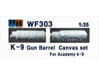 [1/35] K-9 Gun Barrel Canvas Set for Academy K-9 Kit