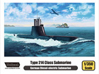 [1/350] Type 214 Class Submarine