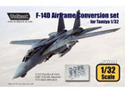 [1/32] F-14D Tomcat Airframe Conversion set (for Tamiya 1/32)