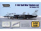 [1/32] F-14A Tomcat 'Gulf War' Update set (for Tamiya 1/32)
