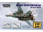 [1/32] AN/ALQ-167(V) ECM Pod set for F-14