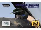 [1/32] WAR Heads Up Display set (for 1/32 F-16)