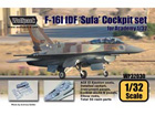 [1/32] F-16I IDF 'Sufa' Cockpit set (for Academy 1/32)