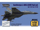 [1/32] Sorbtsiya L-005 ECM Pod set for Su-27/30/J-11