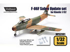 [1/32] F-86F Sabre Update set (for Kinetic 1/32)