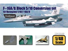 F-16A/B Block 5/10 Conversion set
