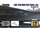LAU-128/ADU-552 Pylon set for F-15A/B/C/D/E/I/K
