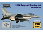F-16C/D Dragshoot housing set (for Tamiya 1/48)