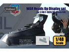WAR Heads Up Display set (for 1/48 F-16)