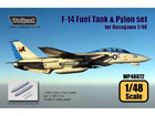 F-14 Fuel tank & pylon set (for Hasegawa 1/48)