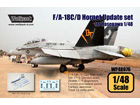 F/A-18C/D Hornet Late type Update set (for Hasegawa 1/48)