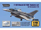 F-16F Block 60 Update set (for Hasegawa 1/48)