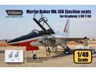 Martin Baker Mk.16K Ejection seats for T-50 (for Academy 1/48)