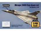 Mirage 2000 Flap dwon set (for Kinetic 1/48)