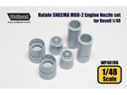 Rafale SNECMA M88-2 Engine Nozzle set (for Revell 1/48)