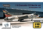 F-8 Crusader J57 Engine Nozzle set (for Hasegawa 1/48)