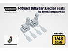 F-106A/B Delta Dart Ejection seat set (for Revell/Trumpeter 1/48)