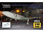 Supermarine Attacker Folded Wing set (for Trumpeter 1/48)