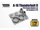 A-10 Thunderbolt II TF34 Engine Update set (for Academy 1/48)