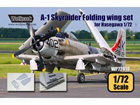 [1/72] A-1(AD) Skyraider Folding wing set (for Hasegawa 1/72)