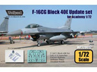 [1/72] F-16CG Block 40E Update set (for Academy 1/72)