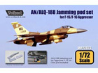 [1/72] AN/ALQ-188 Jamming pod set (for 1/72 F-15/F-16)