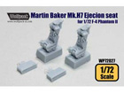 [1/72] Martin Baker Mk.H7 Ejection seat set (for 1/72 F-4)