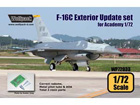 [1/72] 16C Exterior Update set (for Academy 1/72)