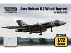 [1/72] Avro Vulcan B.Mk.2 Wheel bay set (for Airfix 1/72)