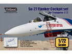 [1/72] Su-27 Flanker Cockpit set (for Trumpeter 1/72)