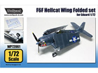 [1/72] F6F Hellcat Wing Folded set (for Eduard1/72)