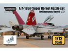 [1/72] F/A-18E/F Super Hornet Nozzle set (for Hasegawa 1/72)