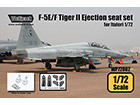 [1/72] F-5E/F Tiger II Ejection seat set (for Italeri 1/72)