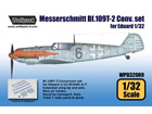 [1/32] Bf.109T-2 Conversion set (for Eduard 1/32 Bf.109E-4)