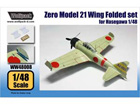A6M2b Zero Model 21 Wing Folded set (for Hasegawa 1/48)