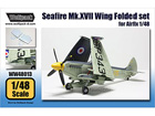 Seafire Mk.XVII Wing Folded set (for Airfix 06102 Kit 1/48)