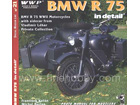 BMW R75 WWII motorcycles in detail