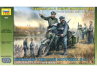 [1/35] German R-12 Heavy Motorcycle with riders and officer