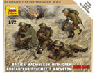[1/72] British Vickers Machine gun with Crew 1939-43