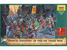 [1/72] French Infantry of the 100 years war