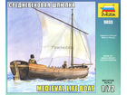 [1/72] Medieval Life Boat / dinghy