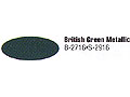 British Green Metallic - Car Color