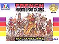 [54mm] FRENCH KNIGHTS & FOOT SOLDIERS - 100 YEARS WAR