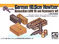 [1/35] German 10.5cm Howitzer Ammunition leFH 18 and Accessory set