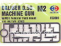 CALIBER 0.50 MACHINE GUN w/M31 Pedestal Truck mount