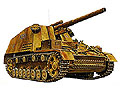 [1/15] 2ch R/C GERMAN 150mm SELF PROPELLED Sdkfz 165 HUMMEL