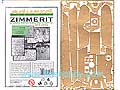 King Tiger Porsche turret Zimmerit for TAMIYA kit
